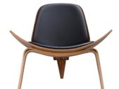 BRAND NEW Replica black palisander Lounge Shell Chair Nordic Creative Side Chair