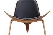BRAND NEW Replica black palisander Lounge Shell Chair Nordic Creative Side Chair