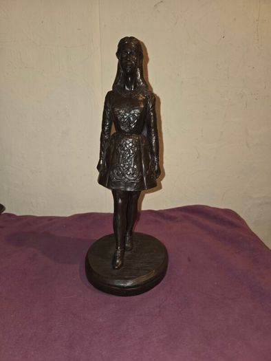 Cold Cast Bronze Irish Dancer Statue