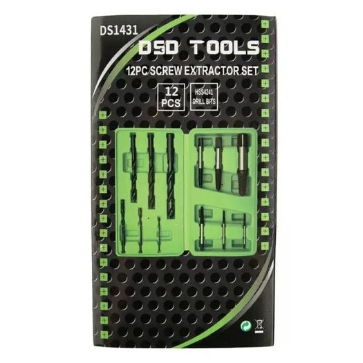 Dsd Tools 12pc Screw Extractor Set