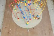 Wooden Bead Maze Activity Toy