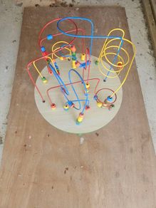 Wooden Bead Maze Activity Toy
