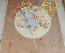 Wooden Bead Maze Activity Toy