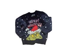 boys grinch Christmas jumper