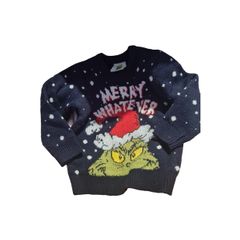 boys grinch Christmas jumper