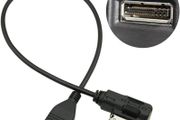 AUDI AMI MMI AUX Cable Adapter, USB Music Interface USB Charging Cable MP3 Cable Adapter for A3 S4 A5 S5 A6 S6 A7 A8 Q5 Q7 R8