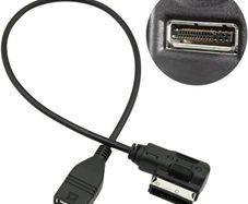 AUDI AMI MMI AUX Cable Adapter, USB Music Interface USB Charging Cable MP3 Cable Adapter for A3 S4 A5 S5 A6 S6 A7 A8 Q5 Q7 R8