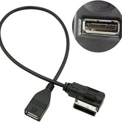 AUDI AMI MMI AUX Cable Adapter, USB Music Interface USB Charging Cable MP3 Cable Adapter for A3 S4 A5 S5 A6 S6 A7 A8 Q5 Q7 R8