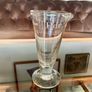 Antique Victorian Measuring Glass Beaker Apothecary Etched Marks Image 7
