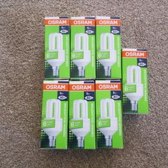 Osram 8watt CFL E14 SES