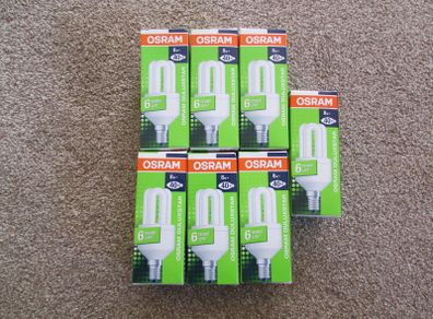 Osram 8watt CFL E14 SES