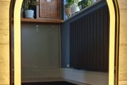 LED Bathroom Mirror Gold
