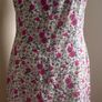 Vintage Inwear Floral Print Dress Size Uk12 Image 2