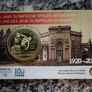 Belgium 2.5 Euro Base Metals Brilliant Uncirculated Coin 2020 - 100 years Olympic Games Antwerp - Belgian Coincard Catalogue Image 2