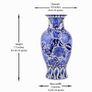 Handmade and Hand Painted Large Ceramic Vase | Warehouse Clearance | Massive Discount | Bargain prices Image 3
