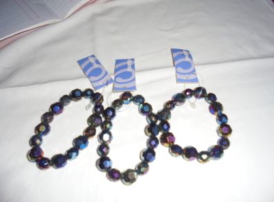 Claire's Accessories Beaded Bracelets x 3 for Sale