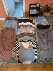 Giant Maternity Clothes Bundle -20 pieces