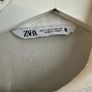 ZARA White Cropped Shirt - Small Image 5