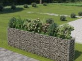 Gabion Raised Bed Galvanised Steel 360x50x100 cm