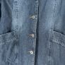La Brigada International Vintage Denim Coat Image 3