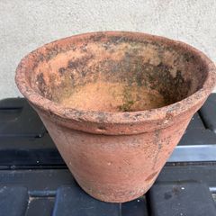 Vintage terracotta flower pot