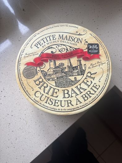 Ceramic Brie Baker (Red)