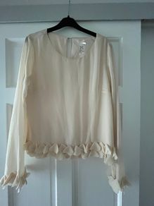 Cream Blouse