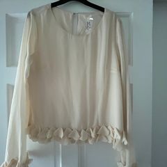 Cream Blouse