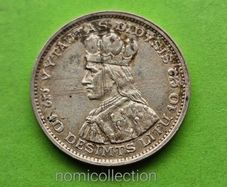 Lithuania 1936 year Silver 10 Litu.