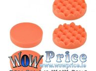 main image for ad 36844 5" Buffing Sponge Pads Drill Polishing Buffer Flat Wave Pad Disc 4pcs