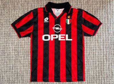 AC MILAN home jersey shirt Lotto 1994 1995 original classic!