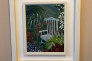 Garden Oil painting on canvas