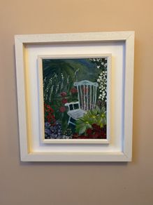 Garden Oil painting on canvas