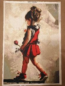 Ready diamond painting picture 90x60 for sale