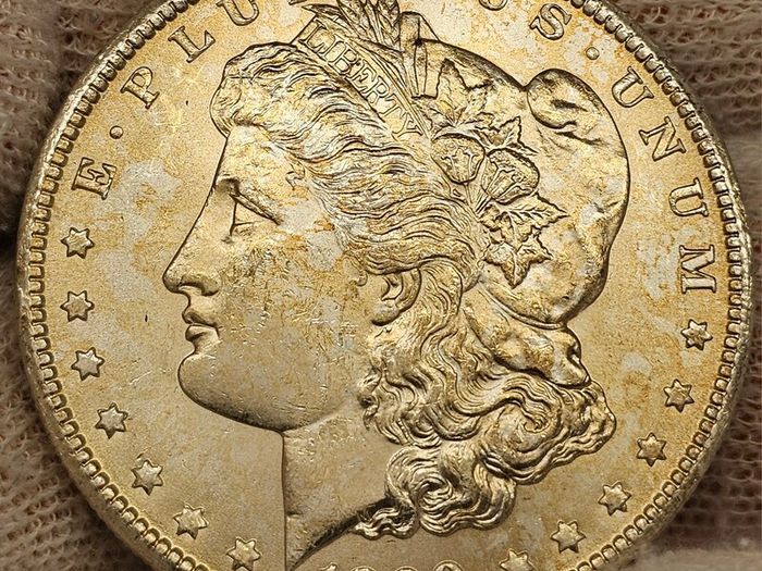USA United States Silver 1899 O Morgan Dollar Beautiful Uncirculated Lustrous Superb!