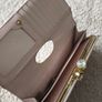 Ted Baker Floral Leather Bobble Matinee Purse Nude Pink Image 4