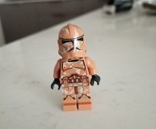 Lego star wars minifigure clone trooper sw0606