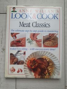 Vintage Anne Willans Look and Cook Meat Classics Hardback Book 1992