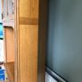 light oak solid tv corner unit ..immaculate Image 10