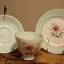Beautiful Vintage Royal Albert "Elfin". 2 x Triplet, Milk Jug and Sugar Bowl. Image 2