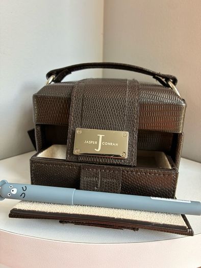 Jasper Conran genuine leather Jewellery Box