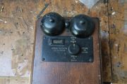 Antique Wind Up Telephone Box