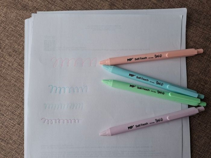 Pastel pen pack
