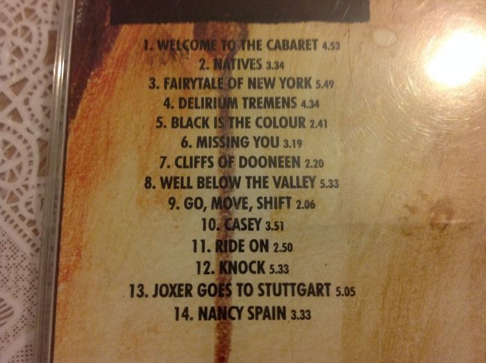 Christy Moore CD.  'At The Point LIVE'.