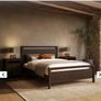 Solid double bed 4ft6 wooden bed smoke free pet free seller Image 3