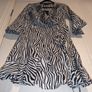 Perfect for Summer. black Zebra Print Wrap Tea Dress from Pretty Little Thing Image 2