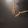 Long silver necklace Image 5