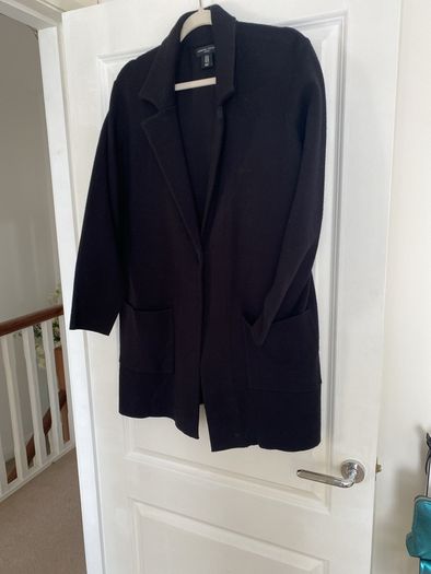 Cardigan Coat Black