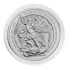 2026 UK 2 Pounds 1 oz Silver Bullion Coin - The Angel BU (In Capsule)