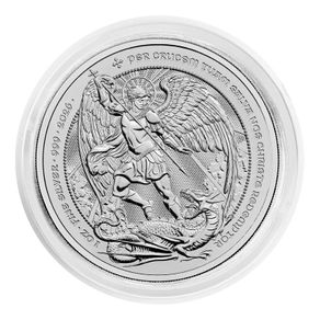 2026 UK 2 Pounds 1 oz Silver Bullion Coin - The Angel BU (In Capsule)